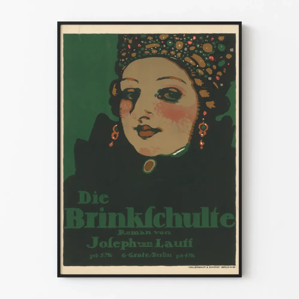 Vintagejuliste Die Brinkschulte - Klassinen seinäkoriste