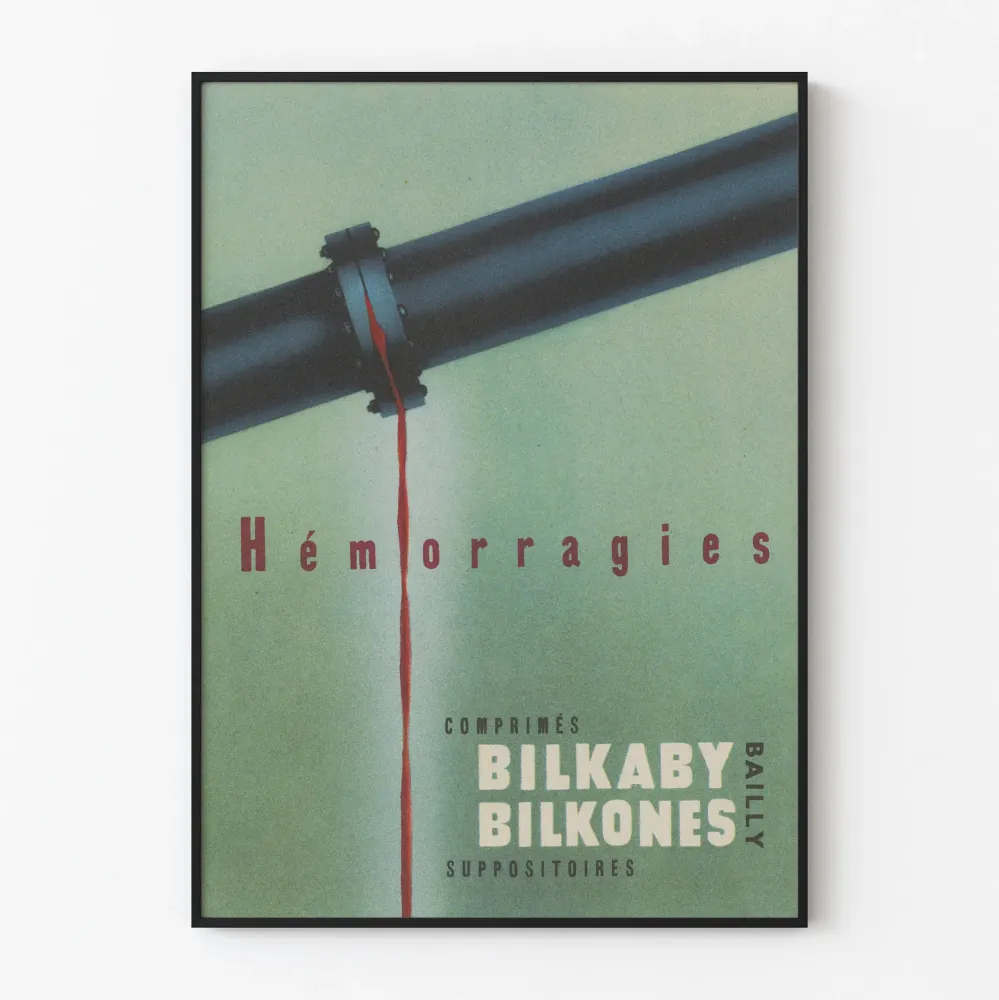 Vintagejuliste Hämorragiat - Bilkaby Bilkones