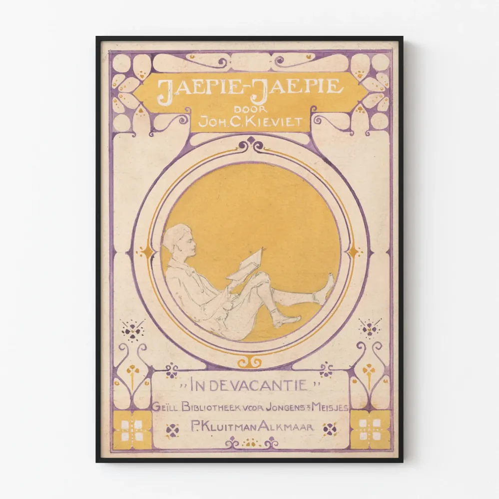 Vintagejuliste Jaepie-Jaepie lomalla Joh. C. Kievietiltä