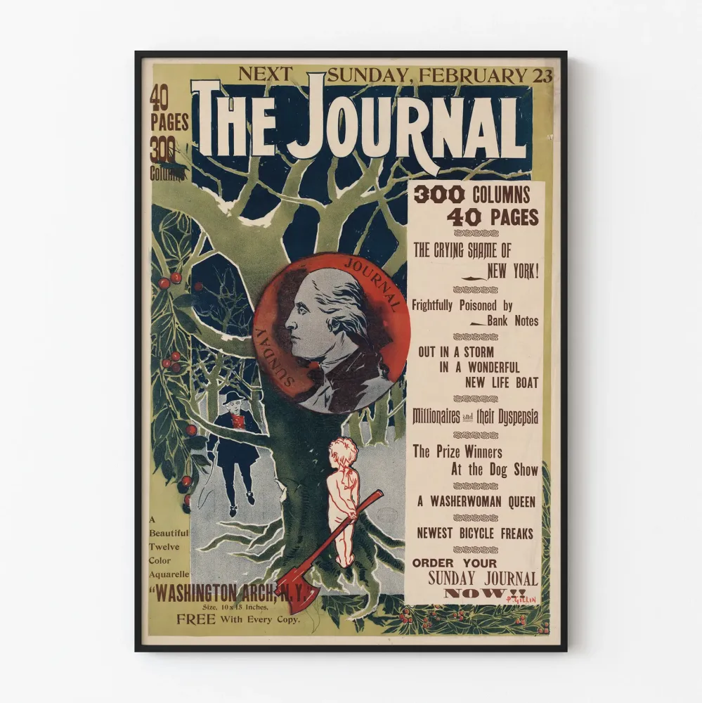 Vintagejuliste Journal - Sunnuntai 23. helmikuuta