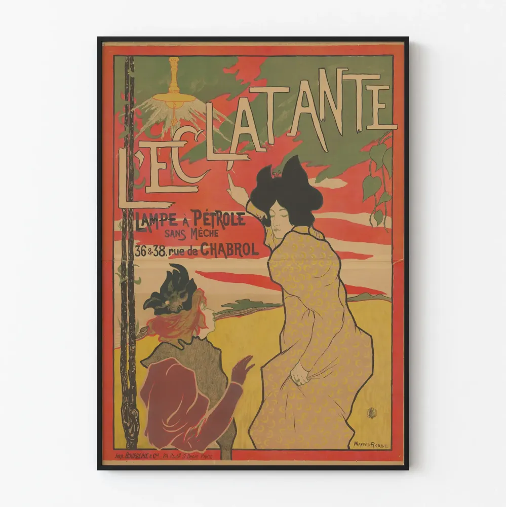 Vintagejuliste L’Éclatante - Retro-taideteos seinäkoriste