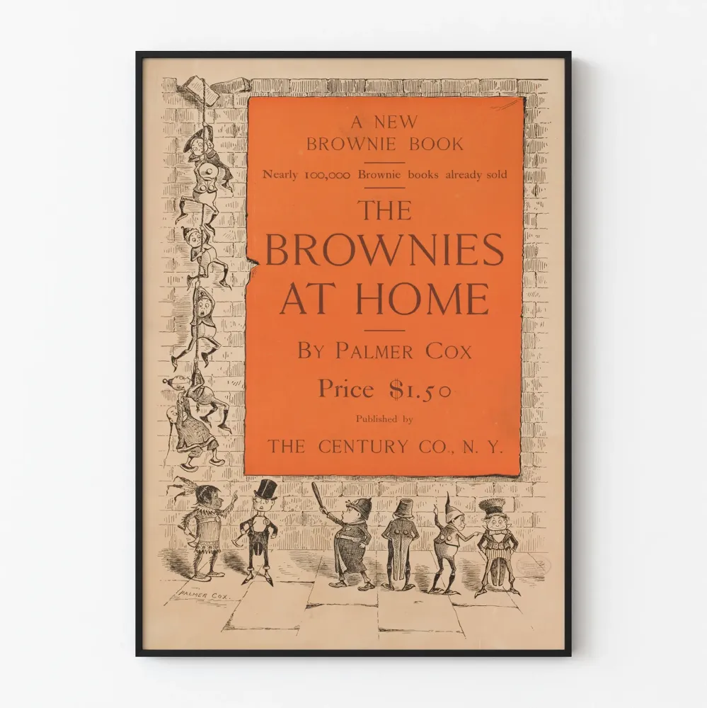 Vintagejuliste Les Brownies à la maison Palmer Coxilta