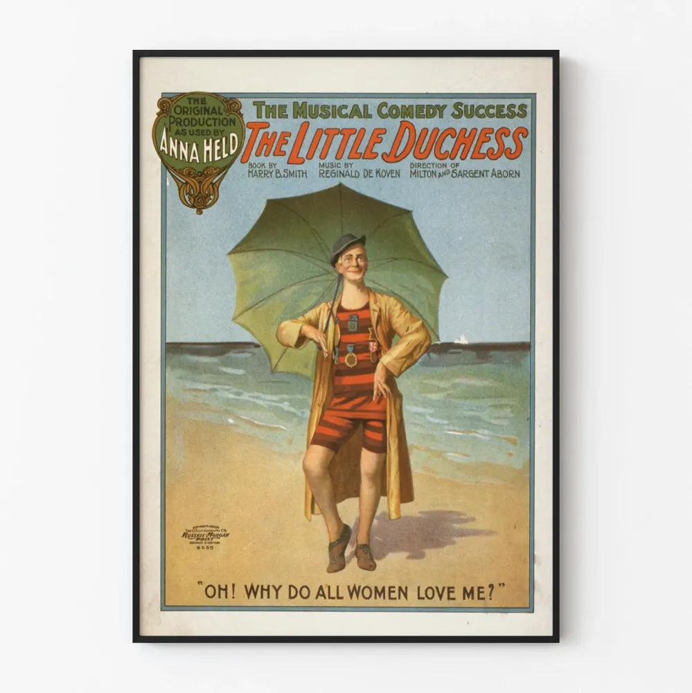 Vintagejuliste Little Duchess - Klassinen musikaali
