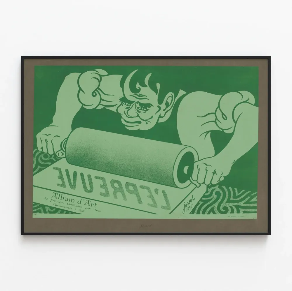 Vintagejuliste L'Épreuve Taidealbumin alkuperäisiä Jossot