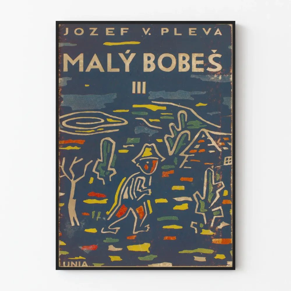 Vintagejuliste Malý Bobeš III par Jozef V. Pleva