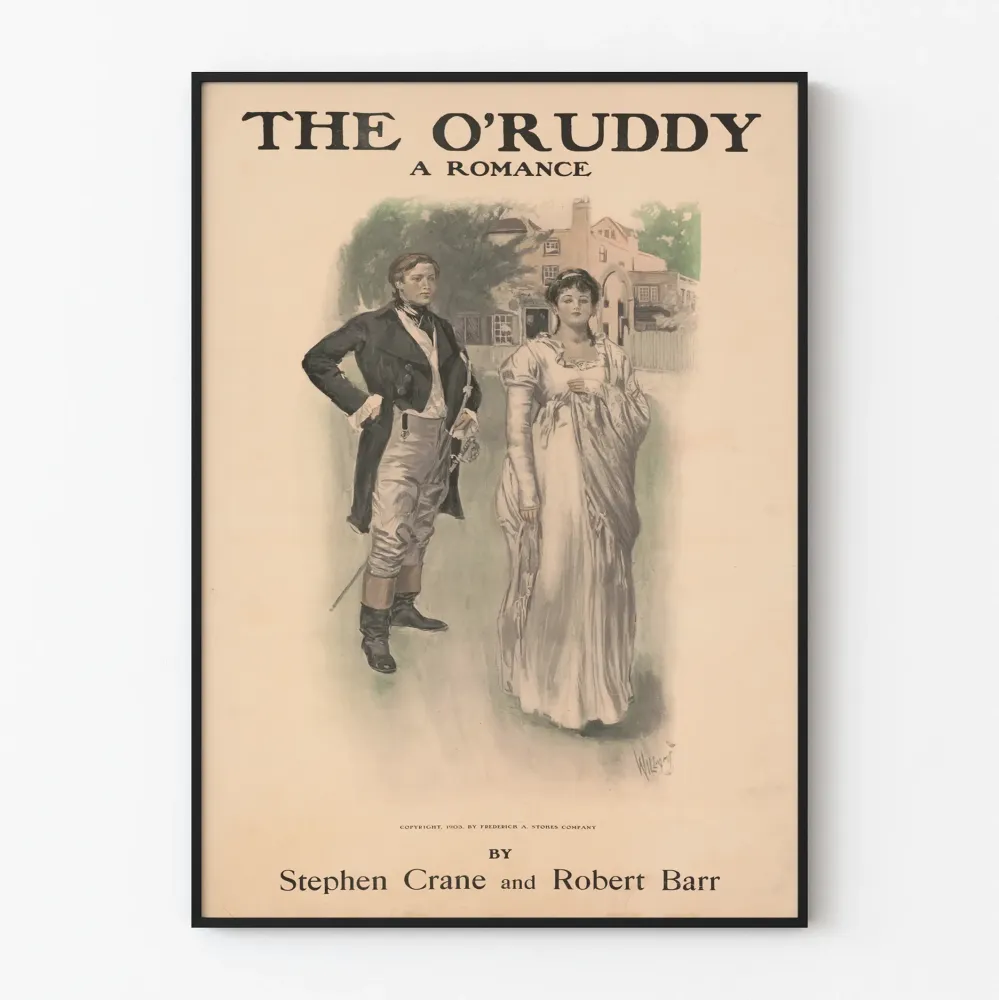 Vintagejuliste O'Ruddy - romanttinen historiallinen seinäkoristelu