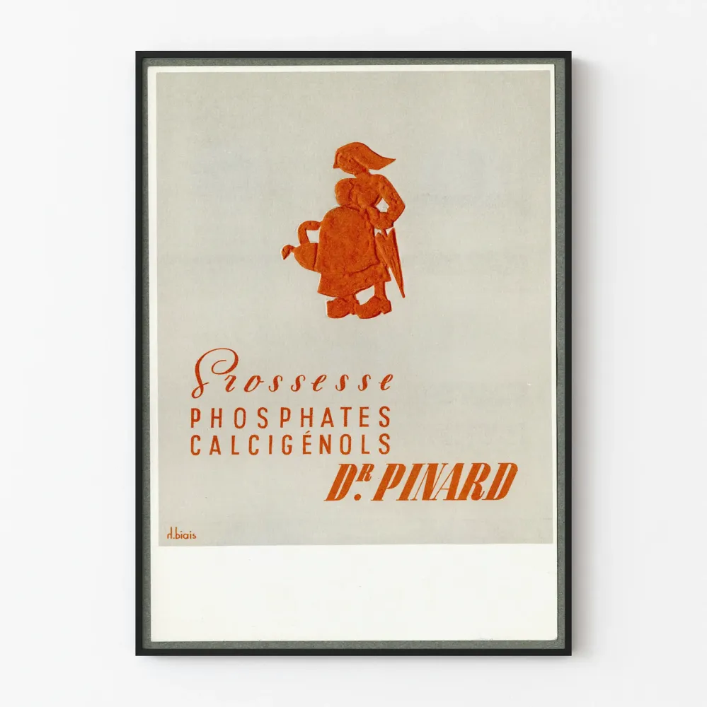 Vintagejuliste Raskaudesta Fosfaateista Calcigénols Dr Pinard