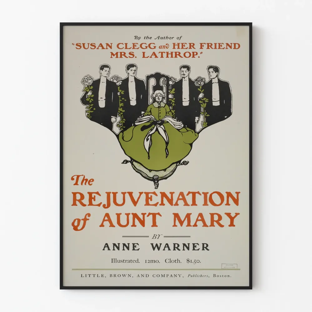 Vintagejuliste Rejuvenation Aunt Mary seinäkoriste retro