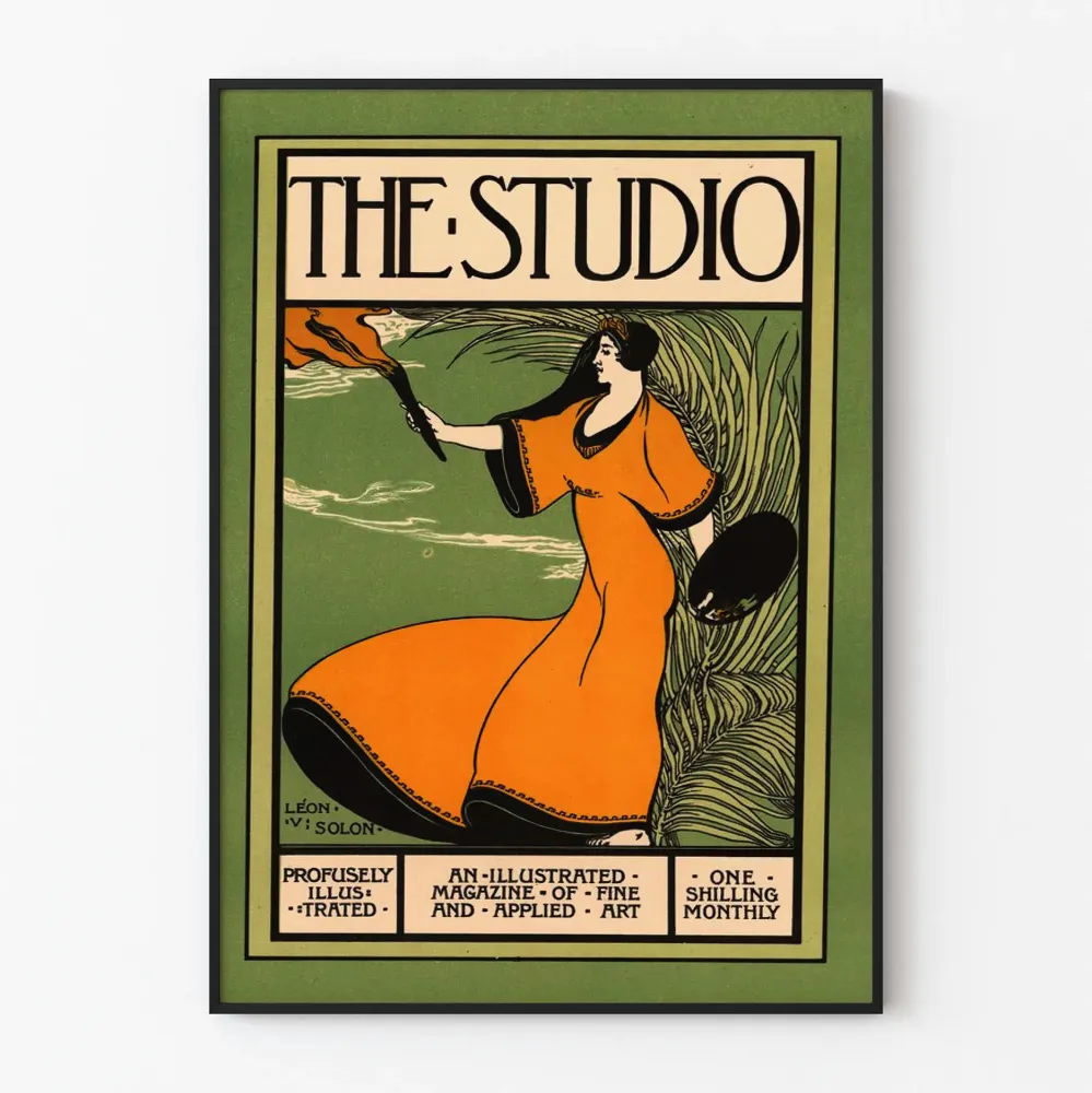 Vintagejuliste Studio Léon V. Solon