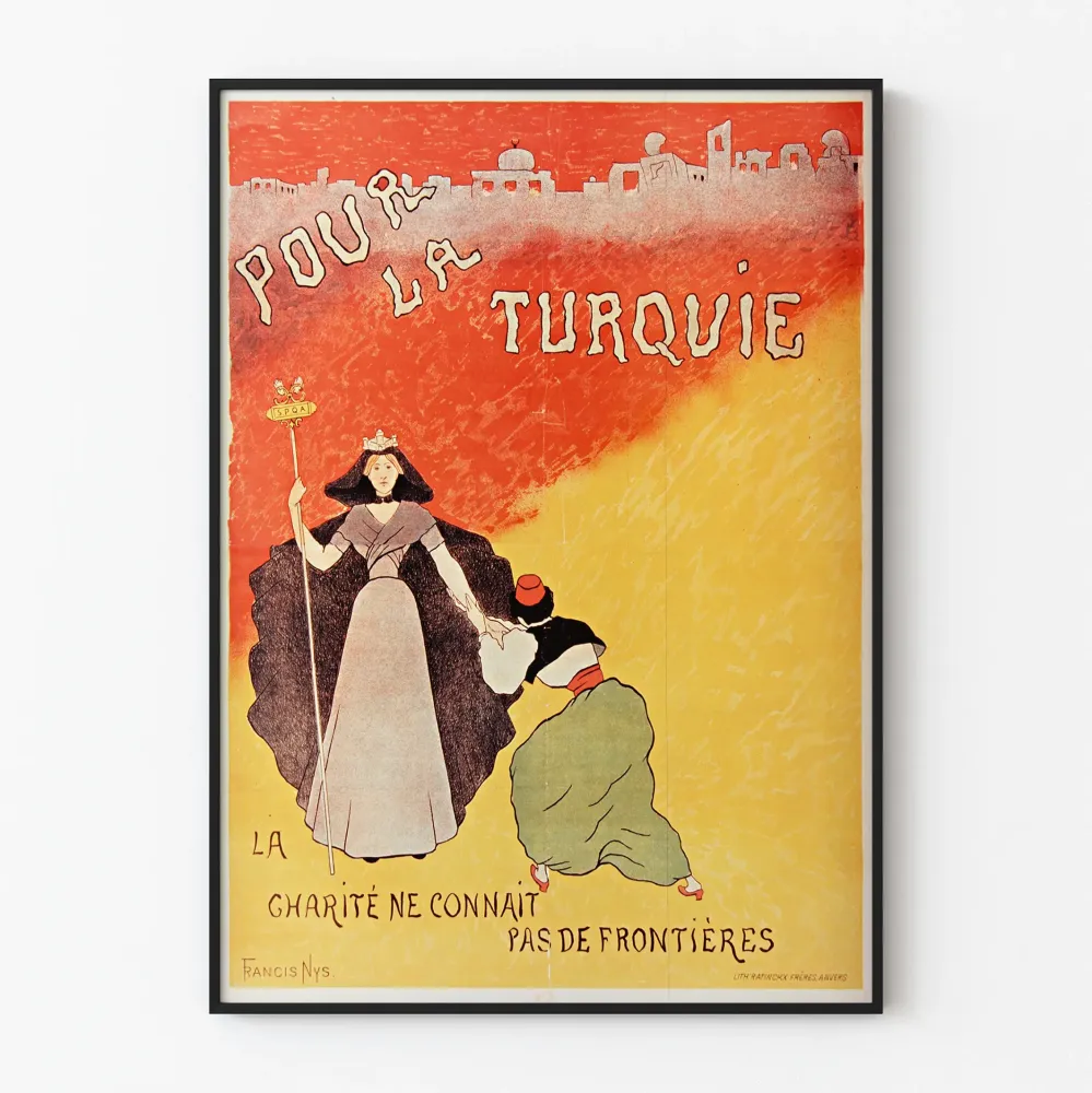 Vintagejuliste Turkille - Rakkaus ilman rajoja