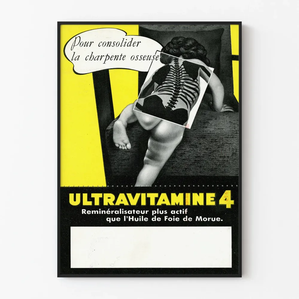 Vintagejuliste UltravItamine 4 - Luuston uudelleenmineralisointi