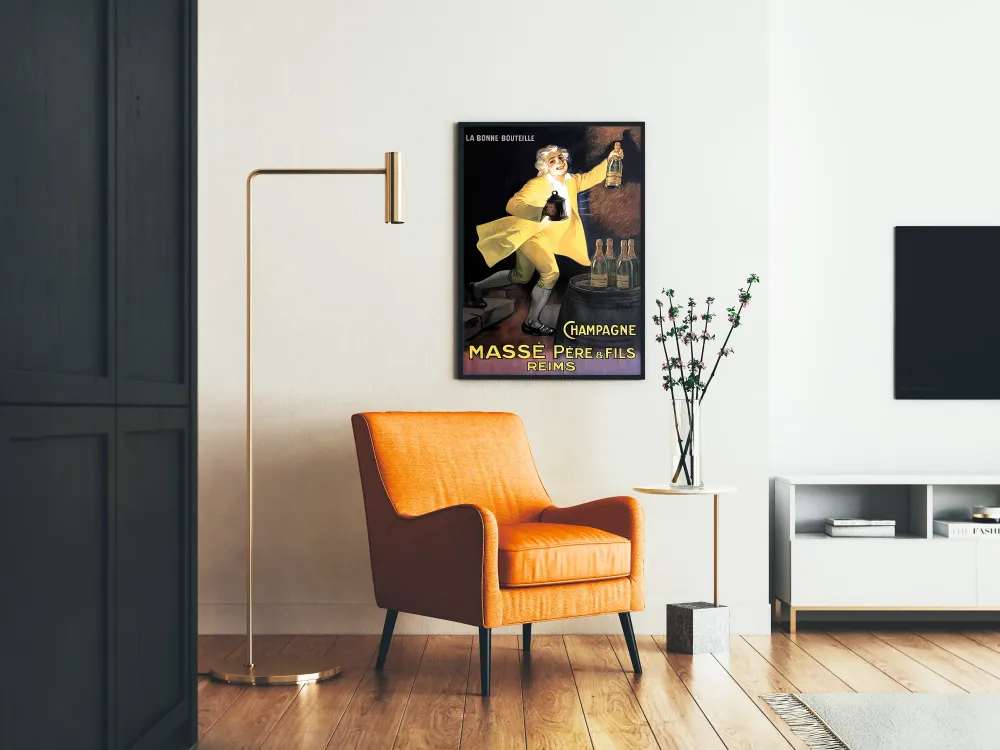 Vintagekuva Champagne Massé Père & Fils Reims