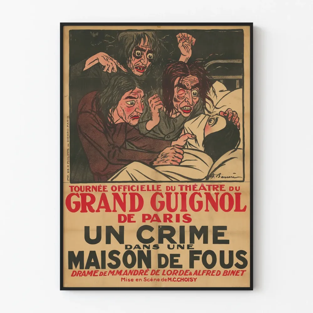 Vintage-teatterin Grand Guignol - Rikos hullujen talossa