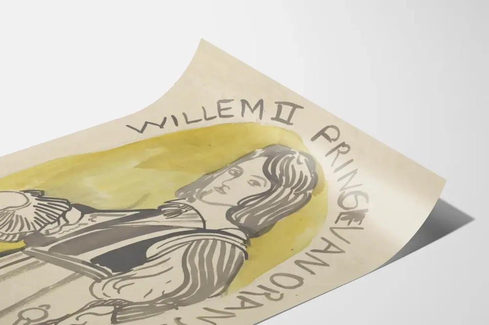 Willem II Oranssin prinssi - Juliste seinäkoriste