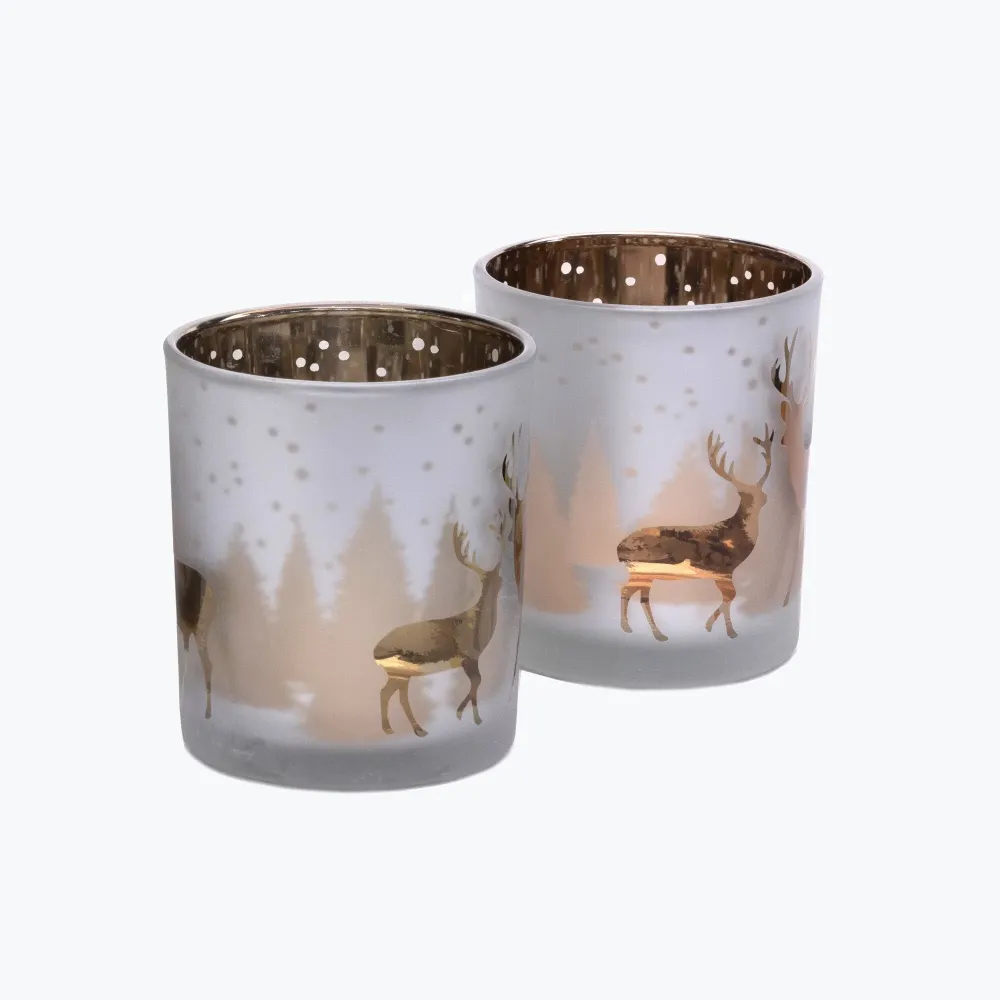 Winter Deer tuikkulyhty 2 kpl